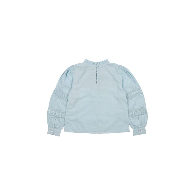 The New Society | Paris Blouse Gentle Sky Gentle Sky