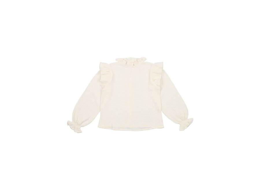 The New Society | Glacier Blouse Vanilla Cream