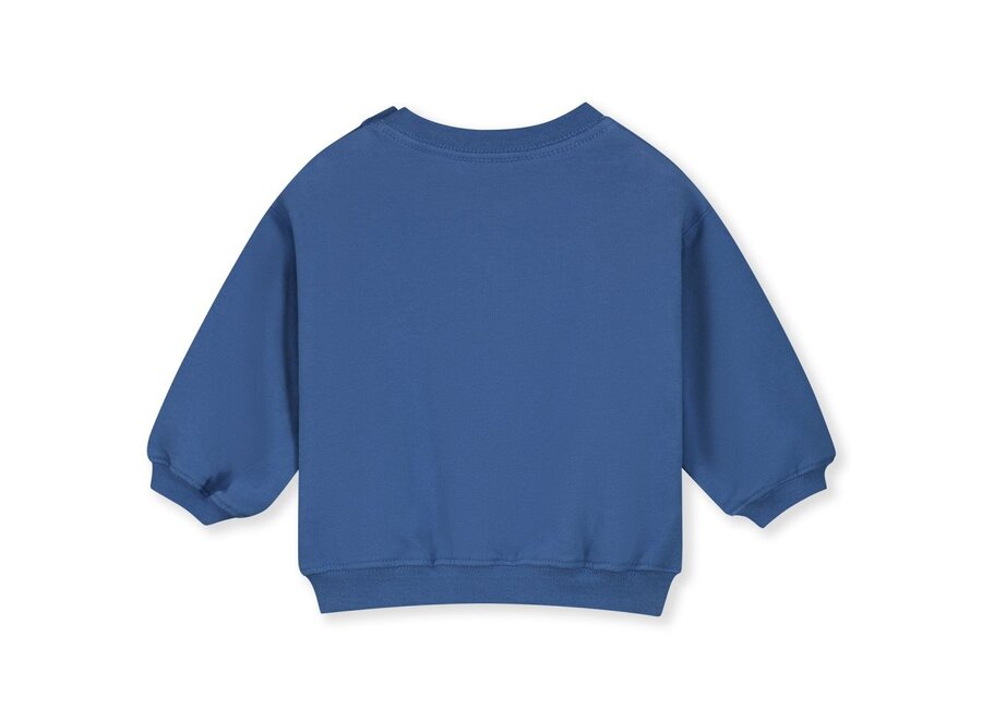 Gray Label | Baby Dropped Shoulder Sweater GOTS Blue Moon