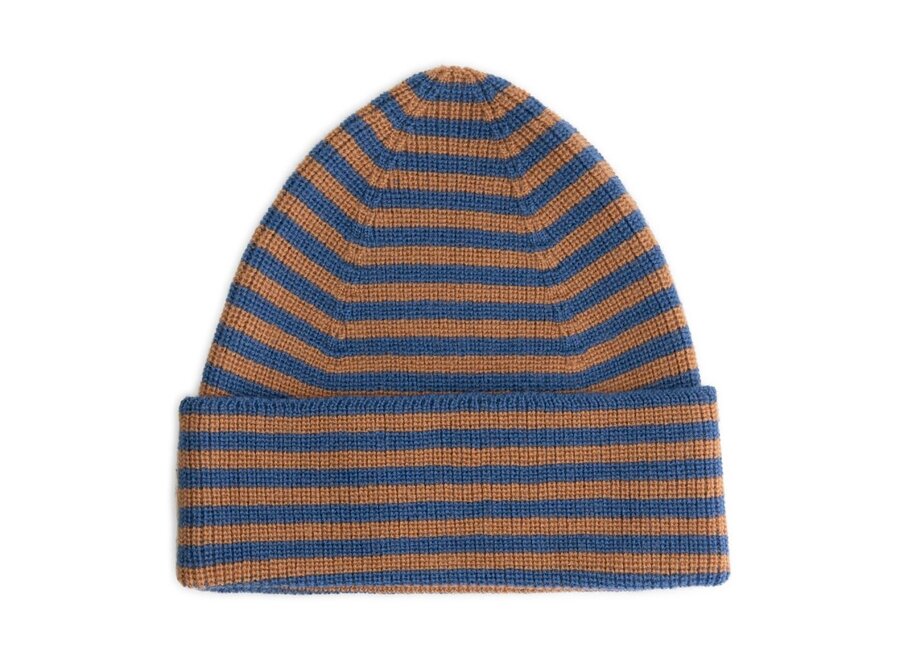 Gray Label | Knitted Beanie RWS Blue Moon / Biscuit