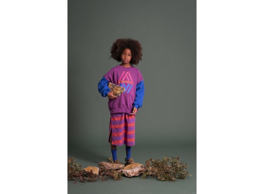 Bonmot | Sweatshirt Bonmot Rhombus  Magenta