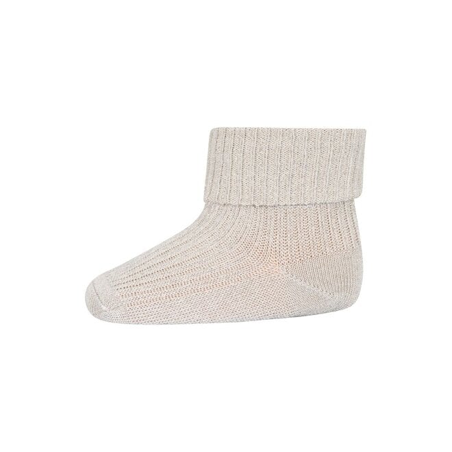 Ida Glitter Socks Ecru