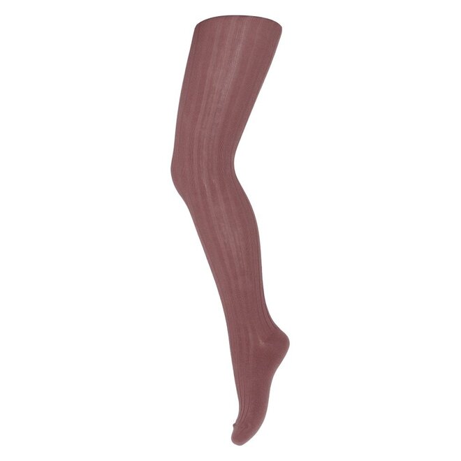 MP Denmark | Wool Rib Tights Hot Chocolate