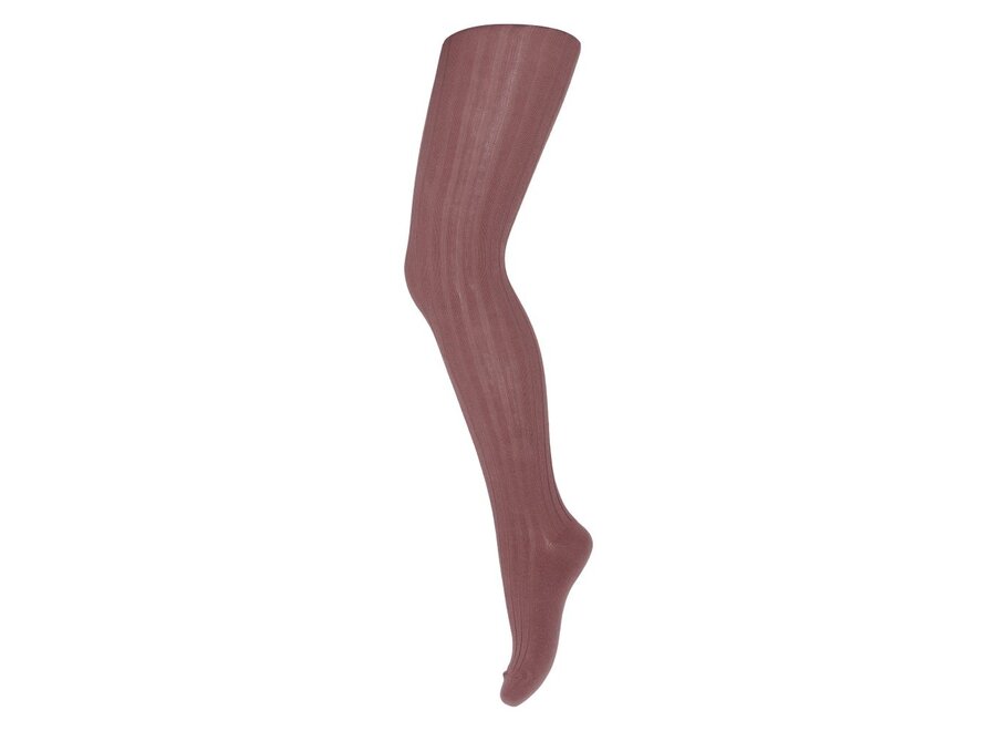 MP Denmark | Wool Rib Tights Hot Chocolate