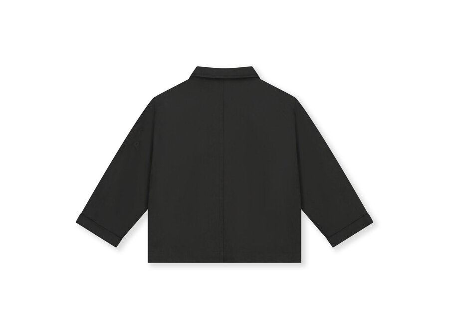 Gray Label | POP Twill Overshirt GOTS Nearly Black