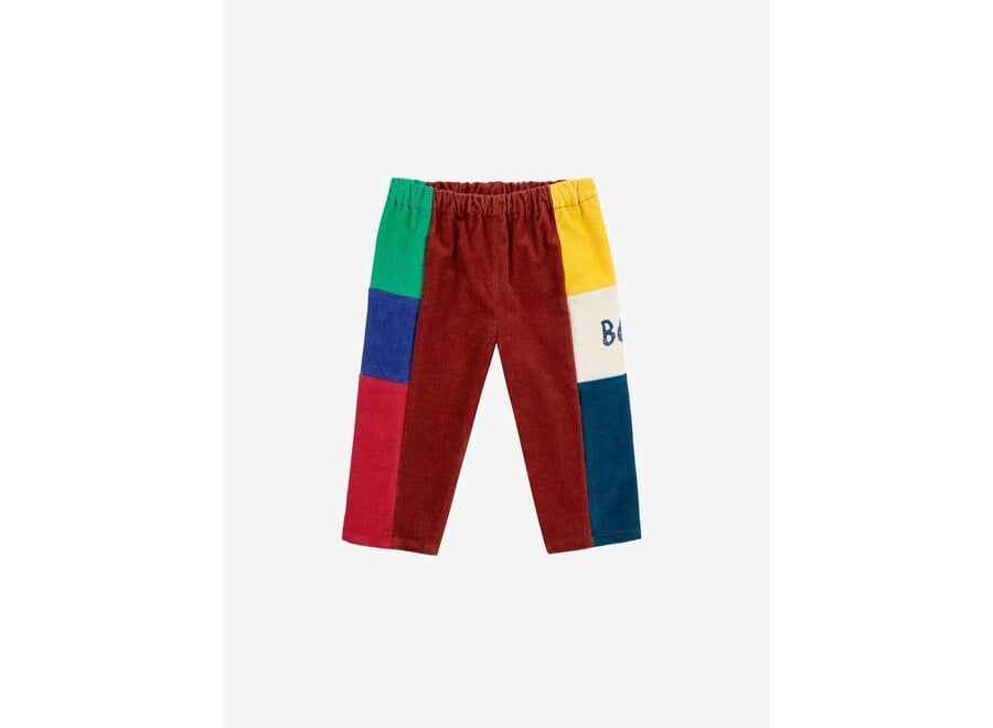 Bobo Choses | Baby Colorblock Corduroy Pants Brown