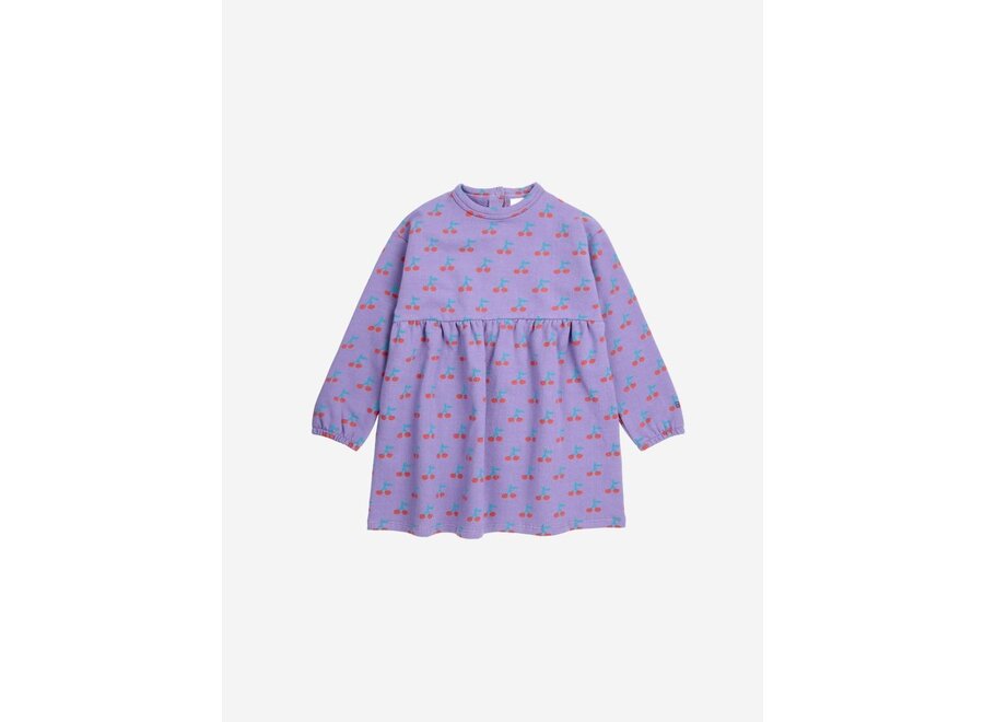 Bobo Choses | Baby Cherry All Over Dress Purple