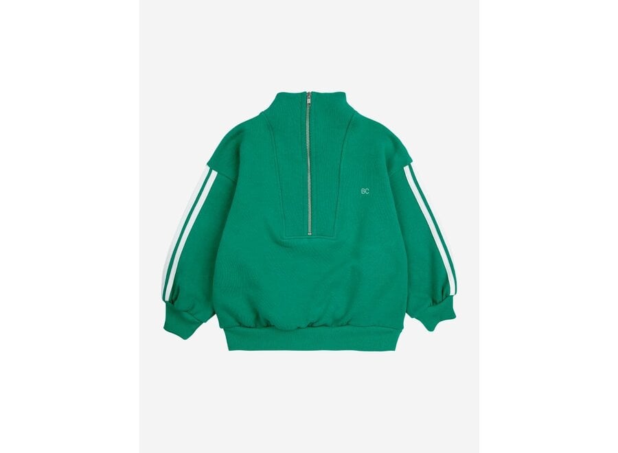 Bobo Choses | B.C Zipped Sweatshirt Green