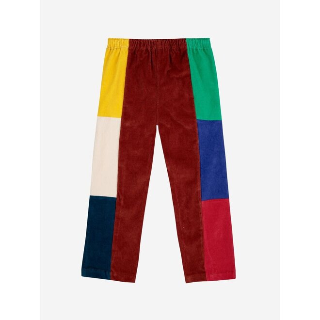 Bobo Choses | Bobo Choses Color Block Corduroy Straight Pants