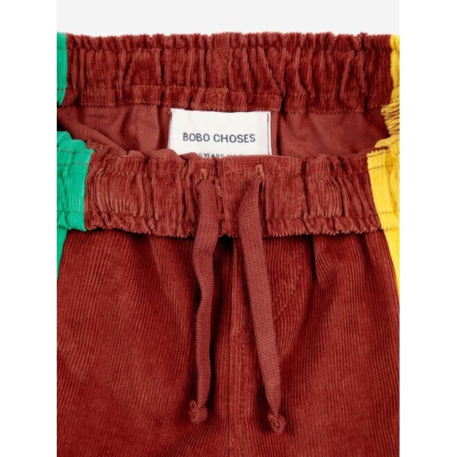 Bobo Choses | Bobo Choses Color Block Corduroy Straight Pants