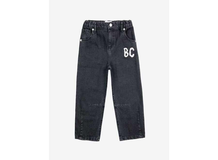 Bobo Choses | B.C Shadow Denim Baggy Pants Black