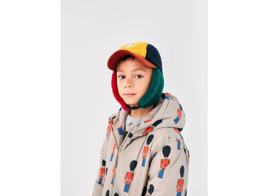 Bobo Choses | Color Block Sheepskin Chapka