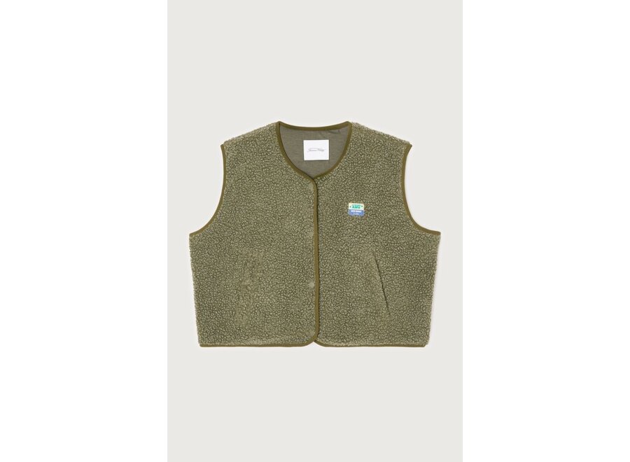 American Vintage | Hoktown Gilet Varan Chine Ecru