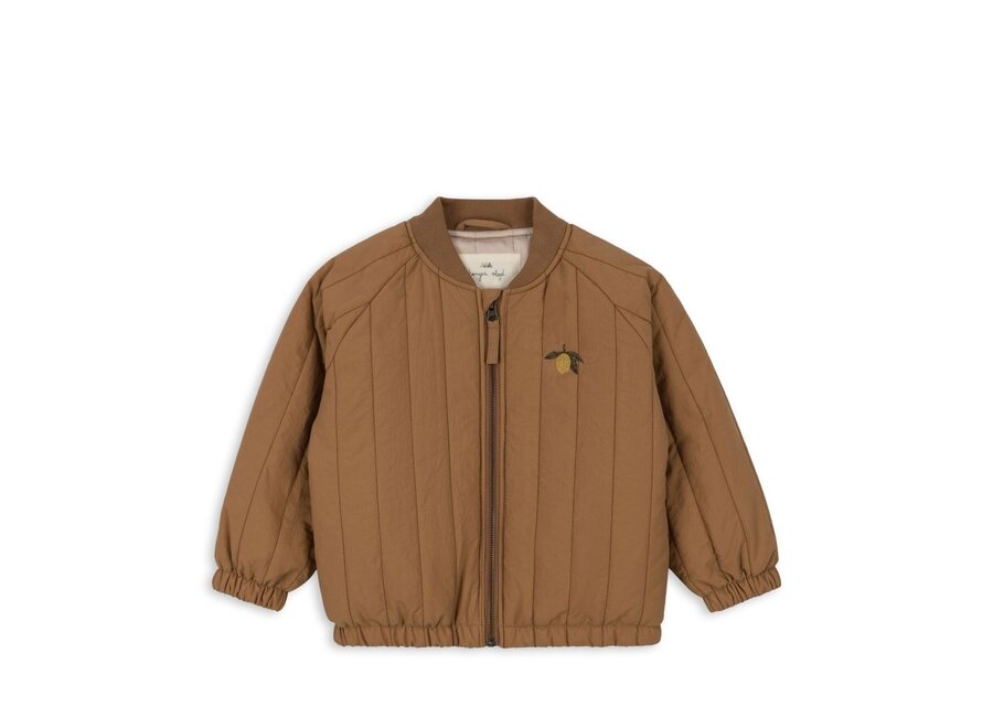 Konges Slojd | Juno Bomber Jacket Tobbaco Brown