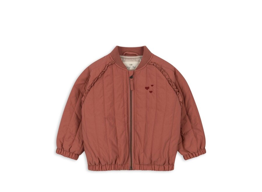 Konges Slojd | Juno Frill Bomber Jacket Canyon Rose