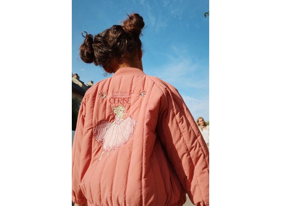 Konges Slojd | Juno Frill Bomber Jacket Canyon Rose