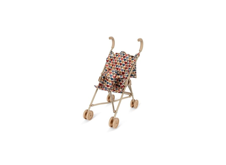 Doll Stroller Coeur Bisous