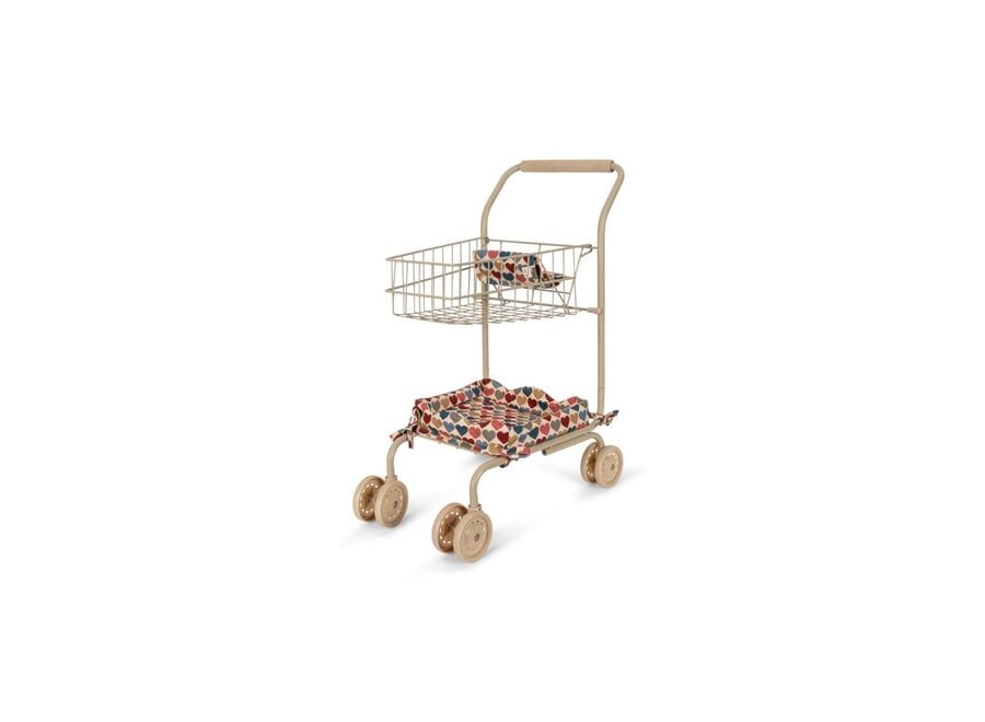 Kids Shopping Cart Coeur Bisous