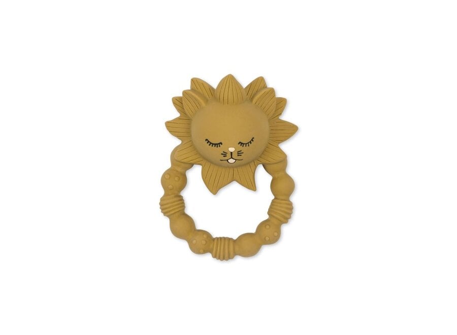 Konges Slojd | Teether Ring Lion Mustard