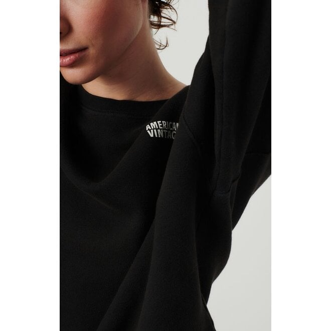 American Vintage | Izubird Sweater Liquorice Vintage
