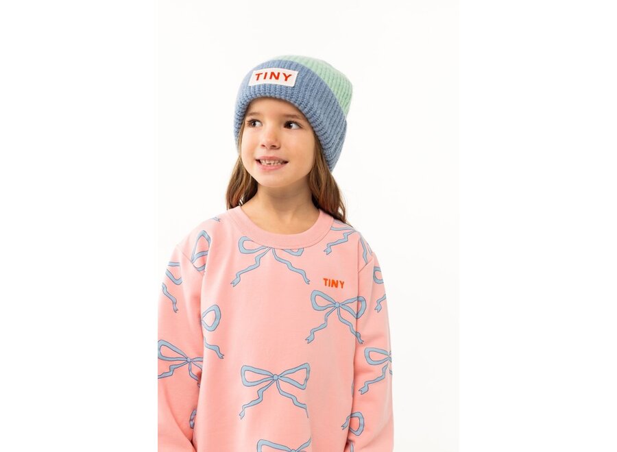 Tinycottons | Bows Sweatshirt Peach