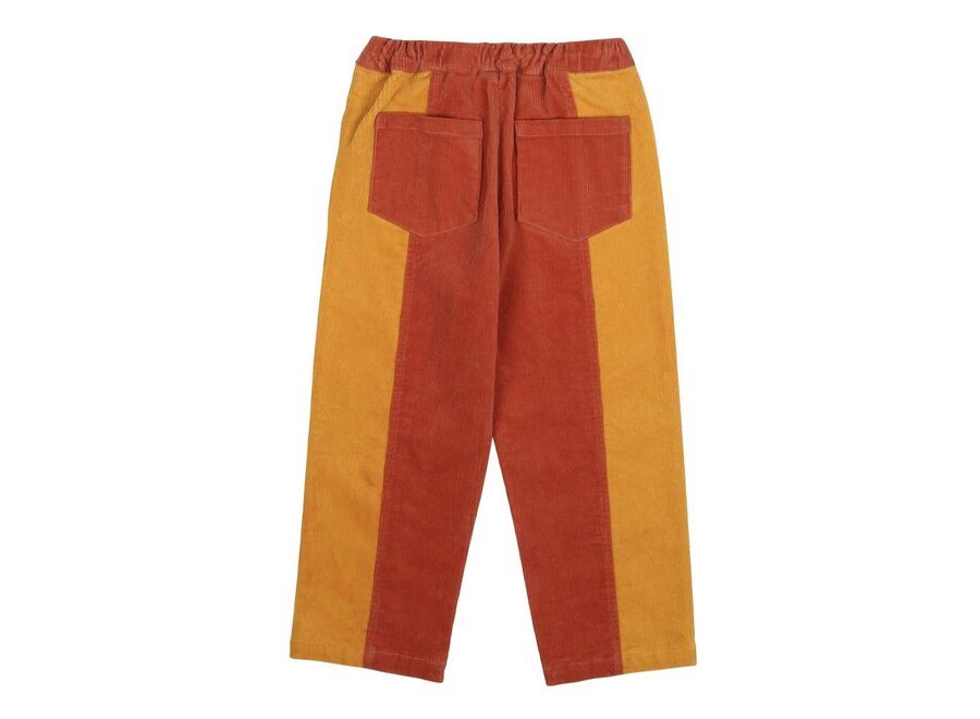 Jelly Mallow | Bird Corduroy Pants Orange