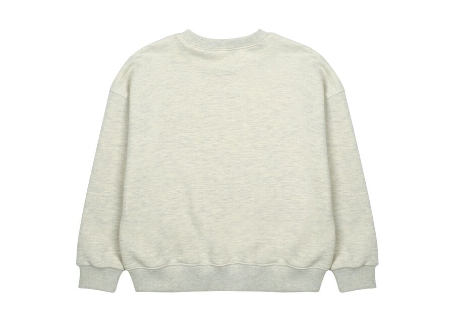 Jelly Mallow | Popcorn Lover Sweatshirt Oat Beige