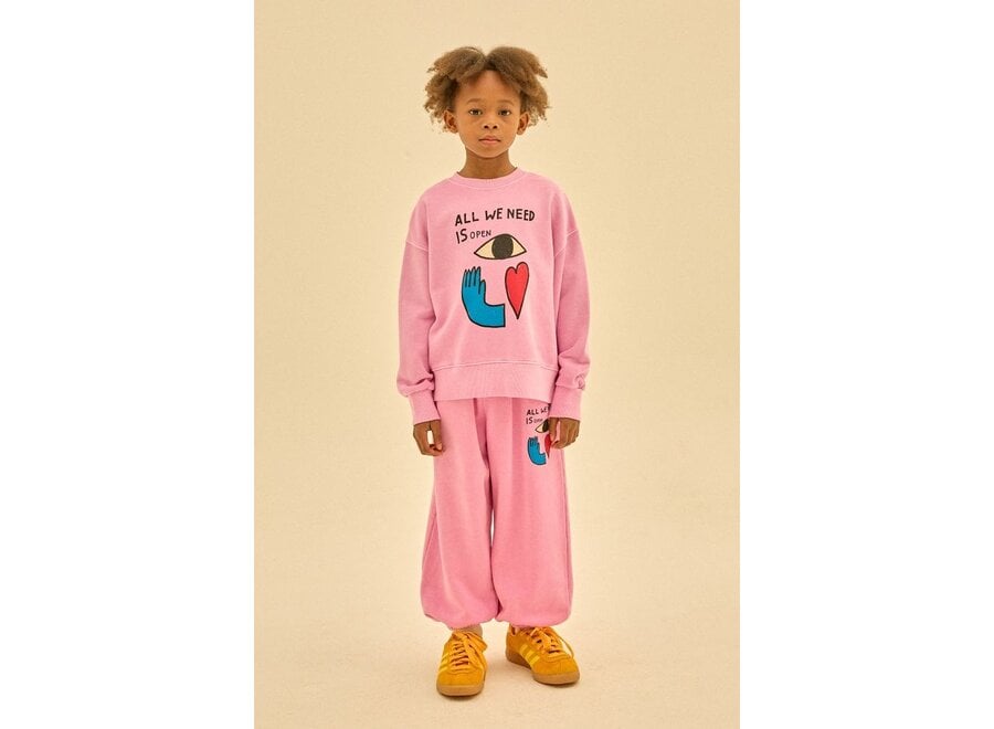 Jelly Mallow | Objet Pigment Sweatshirt Pink