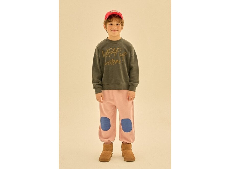 Jelly Mallow | JM Patch Lounge Pants Pink