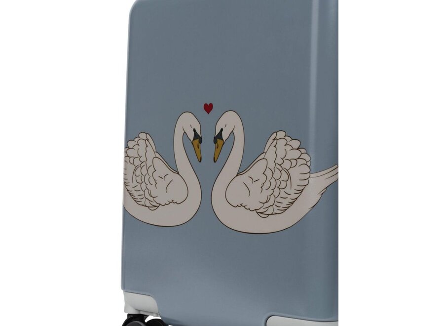 Konges Slojd | Travel Suitcase Swan Blue