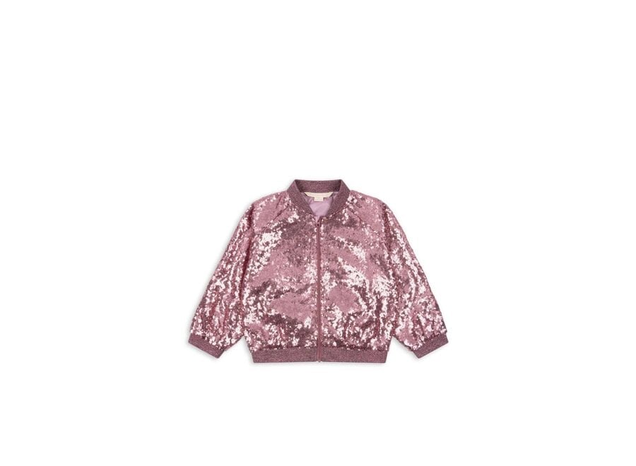 Starla Sequin Jacket Blush