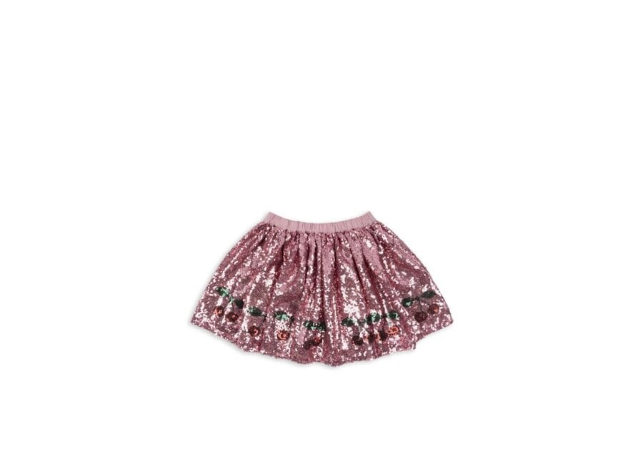 Starla Sequin Skirt Blush