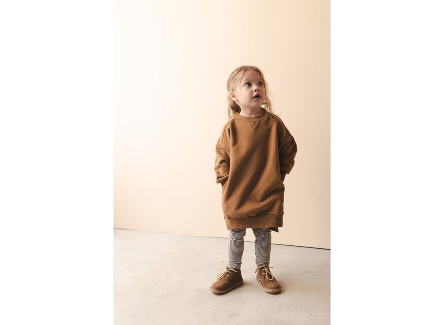 Phil&Phae | Chunky Sweater Dress Sepia Brown