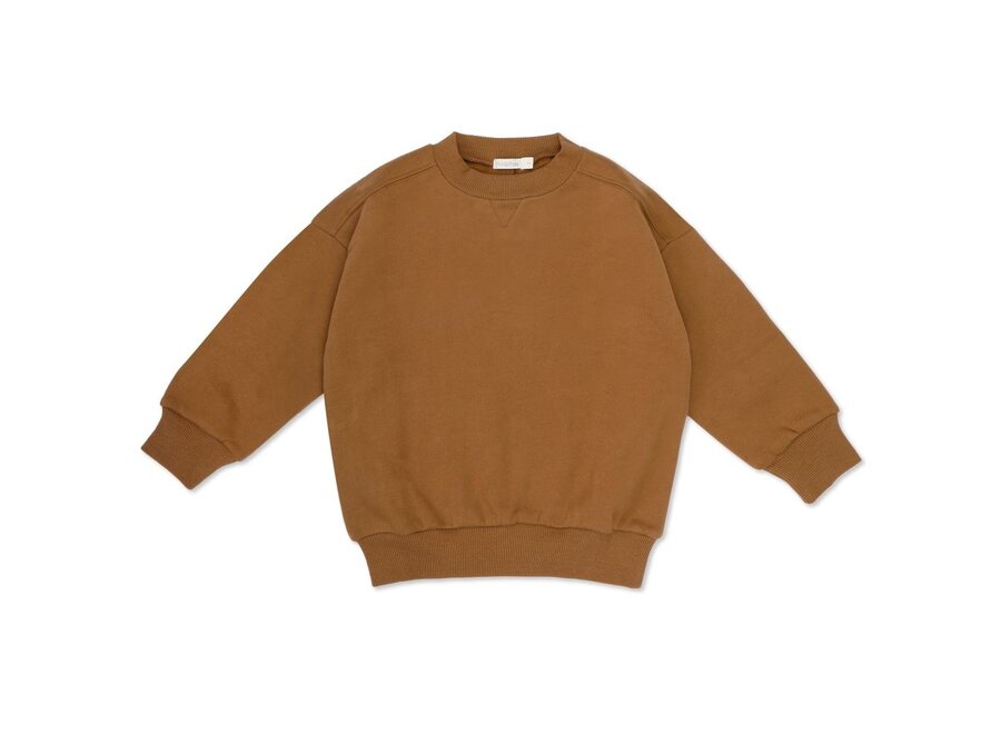 Chunky Sweater Sepia Brown