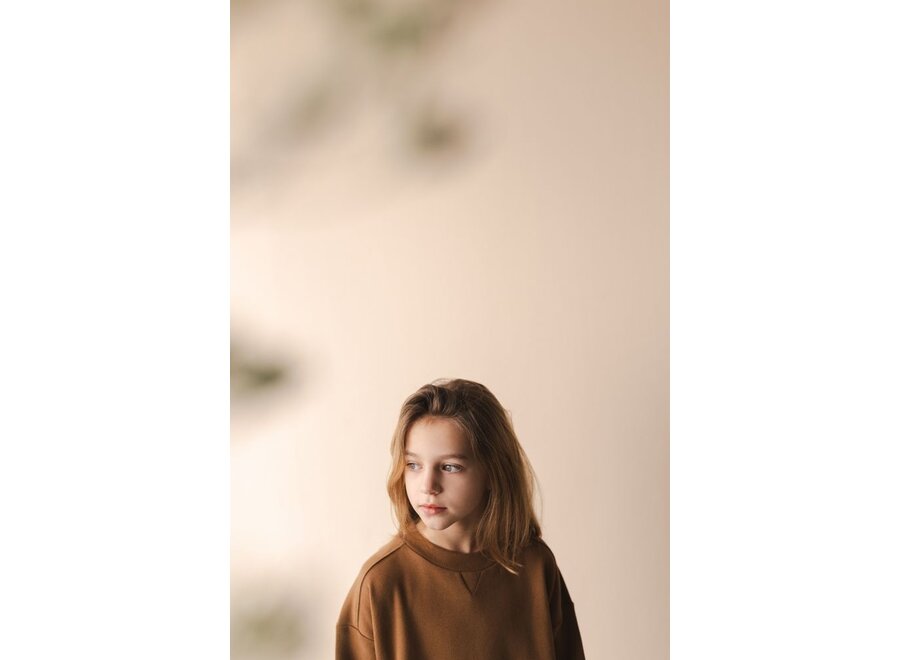 Phil&Phae | Chunky Sweater Sepia Brown