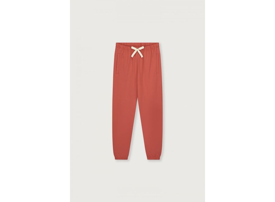 Adult Track pants GOTS Poppy Red