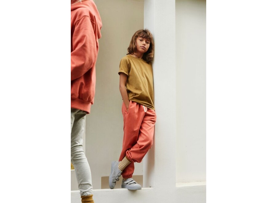 Gray Label | Track Pants GOTS Poppy Red