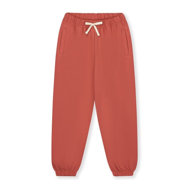 Gray Label | Track Pants GOTS Poppy Red