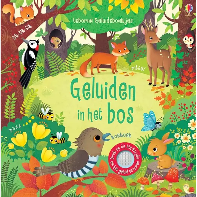 Geluidenboek: In het bos