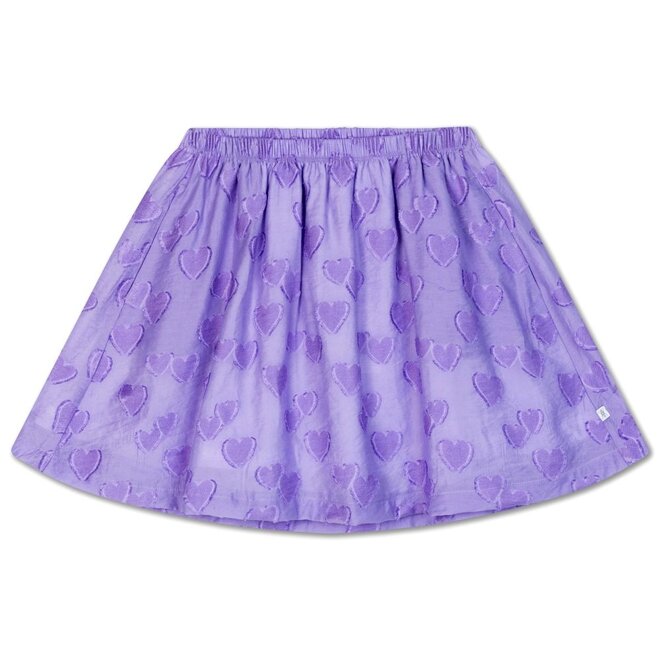 Repose ams | Mini Skirt Purple Floating Hearts