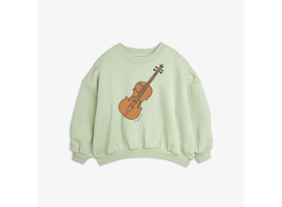 Mini Rodini | Violin Sp Sweatshirt Green