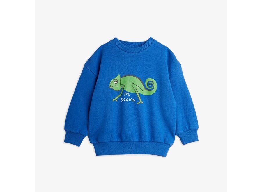 Mini Rodini | Lizard Sp Sweatshirt Blue