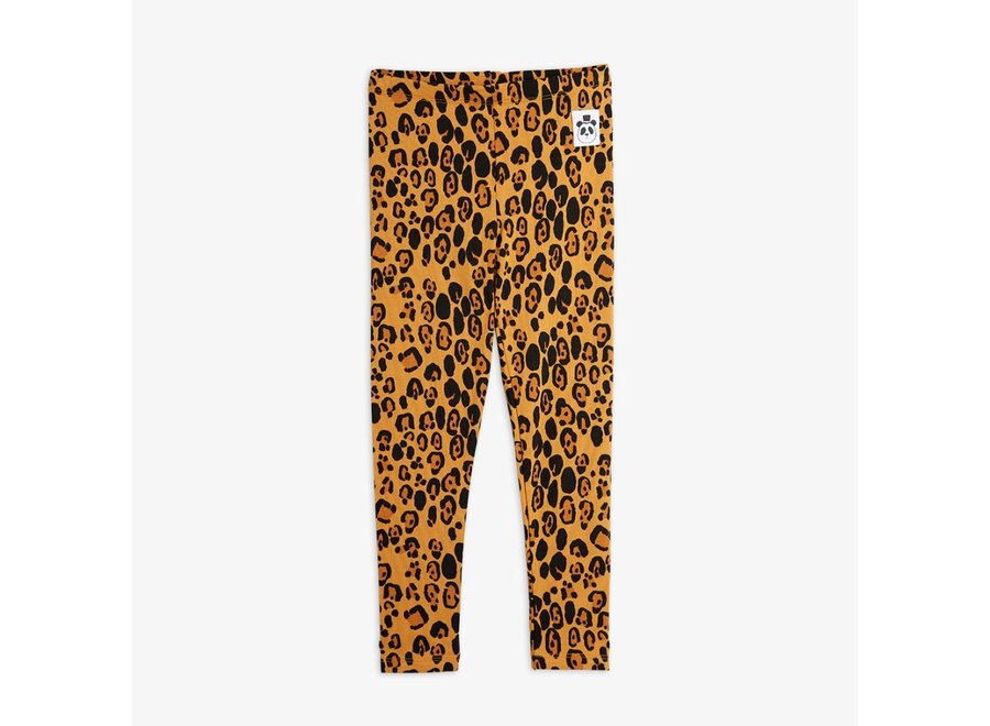 Mini Rodini | Basic Leopard Leggings Beige