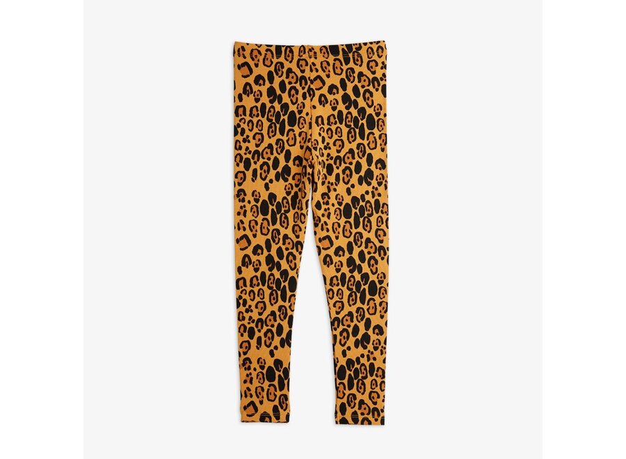 Mini Rodini | Basic Leopard Leggings Beige