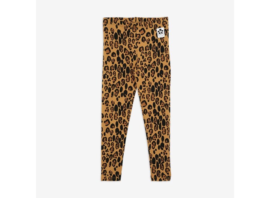Mini Rodini | Basic Leopard Leggings Beige