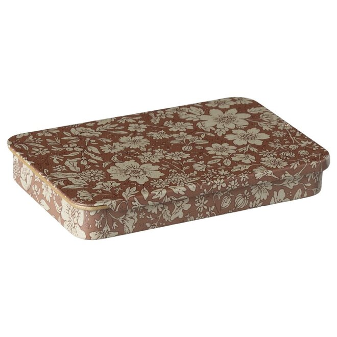 Metal Box With Sliding Lid Blossom Heather