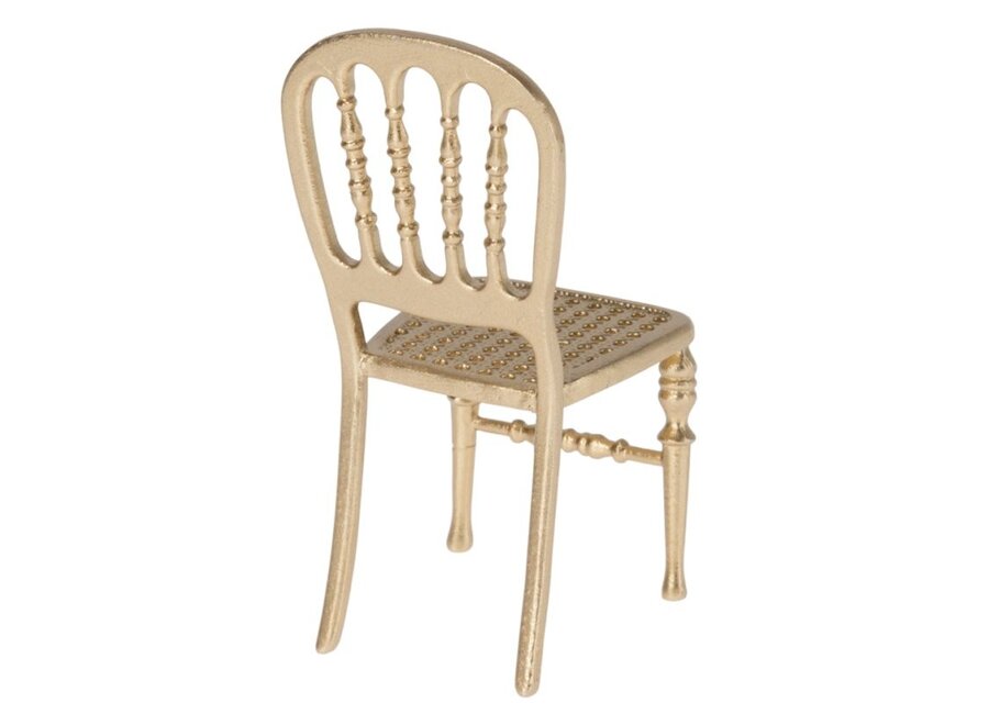 Maileg | Chair Mouse Gold