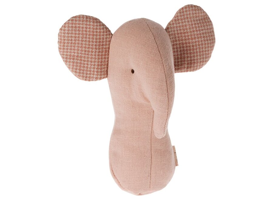 Lullaby Friends Elephant Rattle Rose