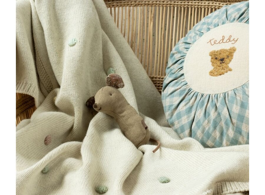 Maileg | Lullaby Friends Mouse Rattle Light Umber