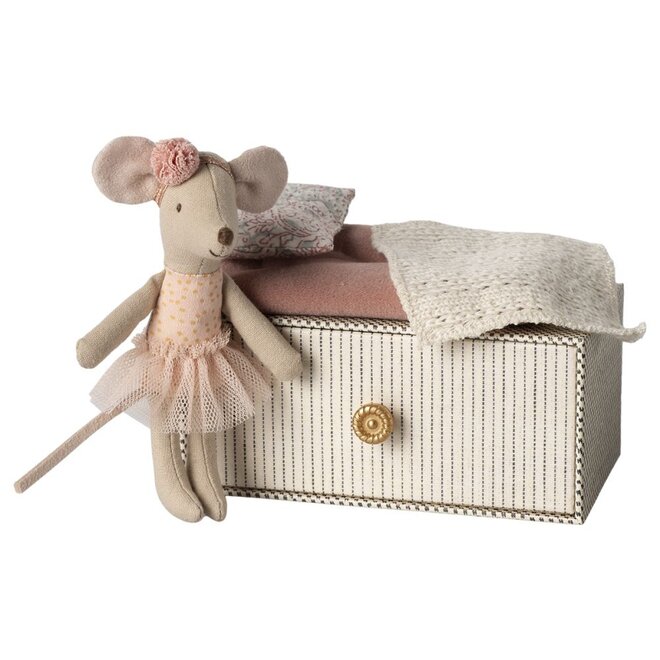 Maileg | Dance Mouse In Daybed Little Sister